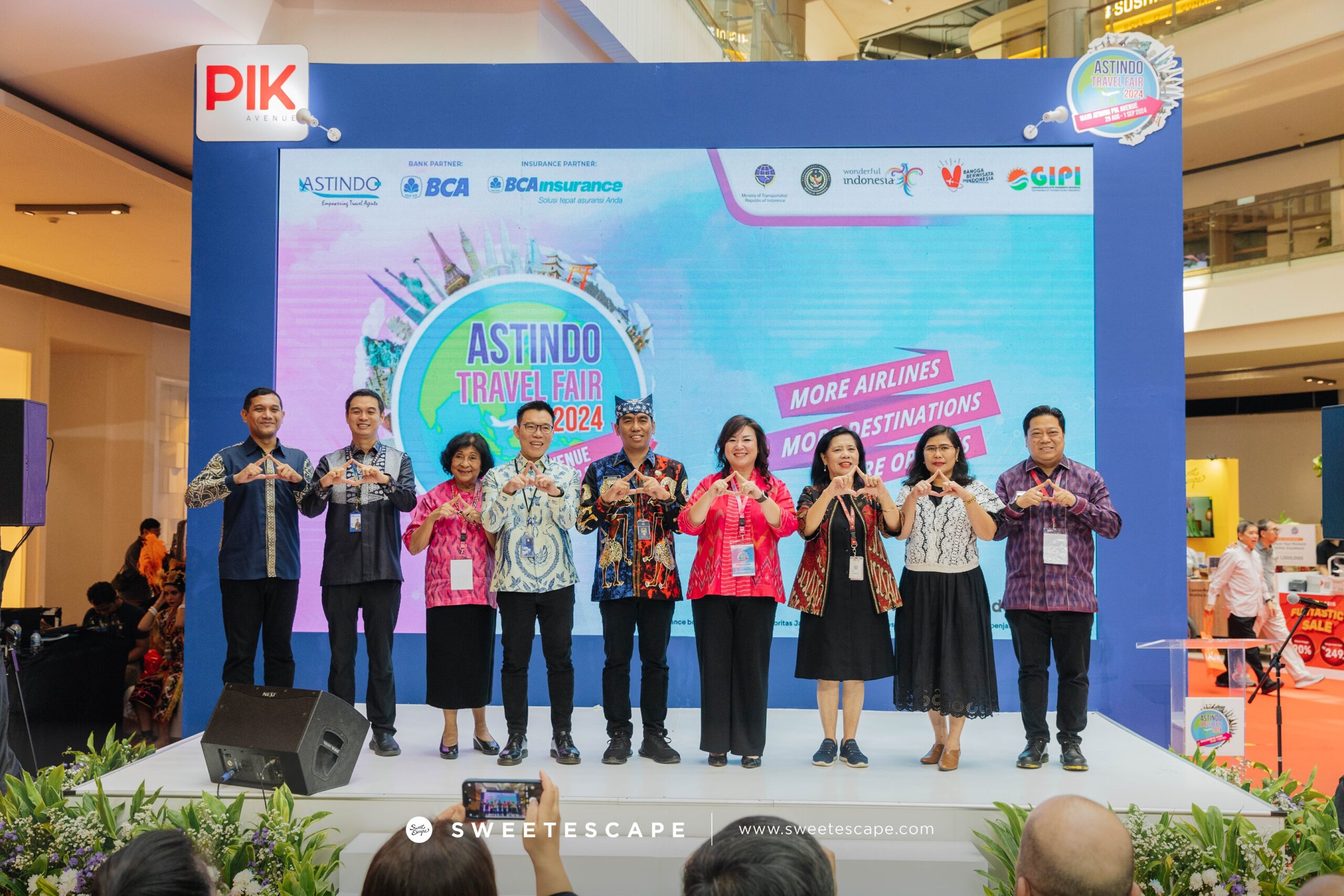 Peresmian ASTINDO Travel Fair semester II 2024